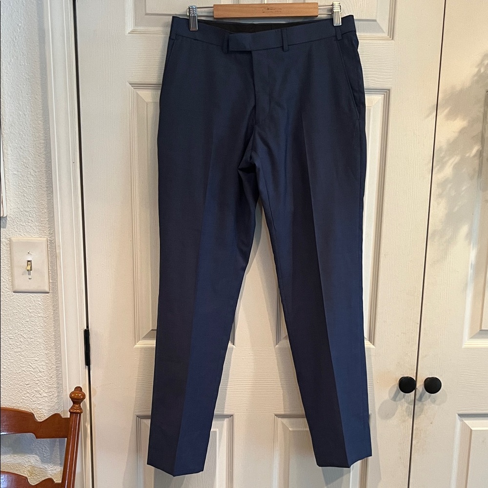 Banana Republic Men's Dark Blue Dress Pants